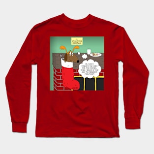 A Wiener Dog Christmas Long Sleeve T-Shirt